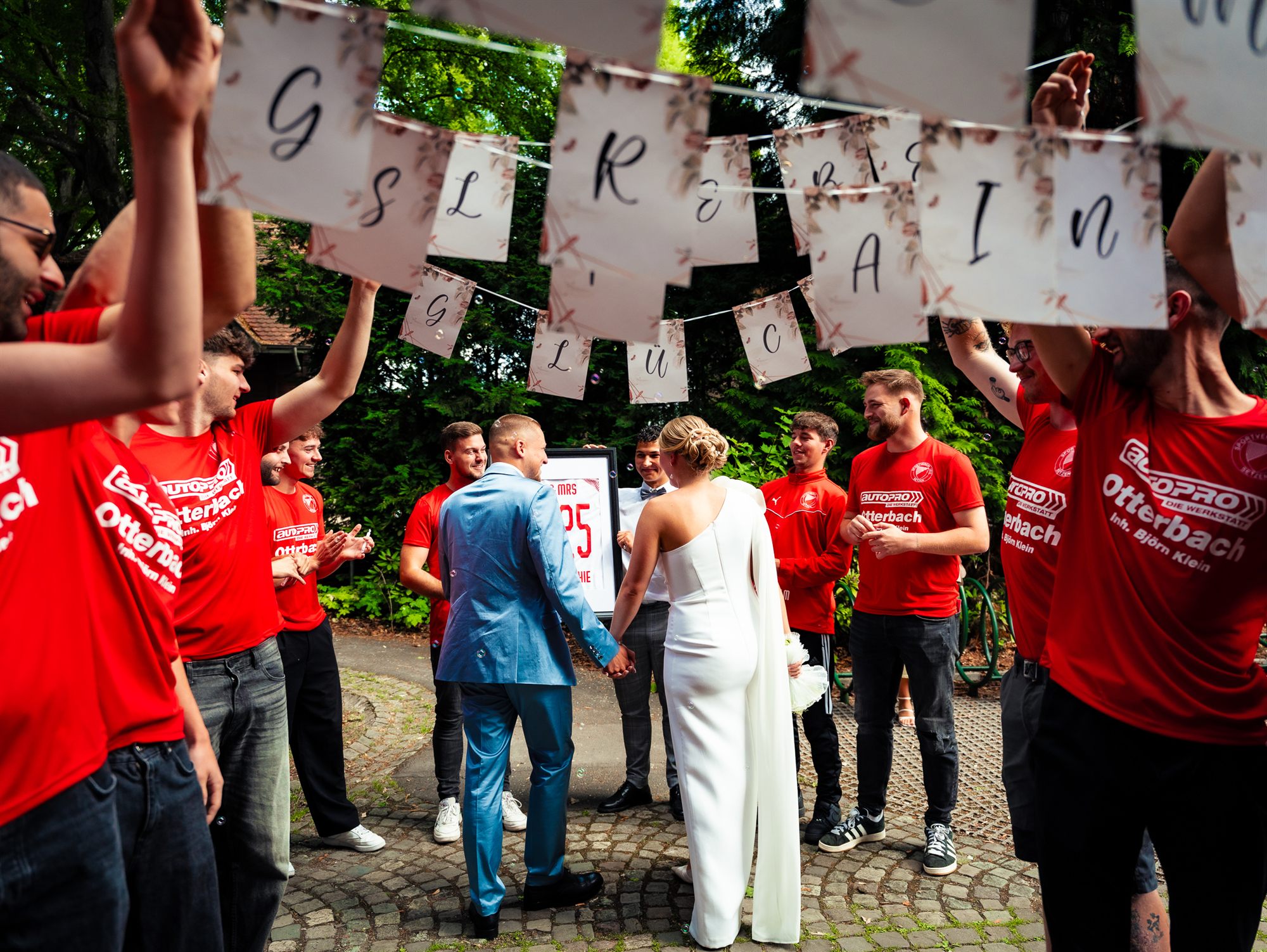 Hochzeitsfotografie NRW — Gäste während der Feier